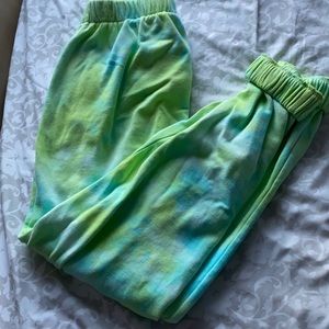Tie dye sweatpants